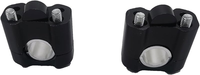 XDF 7/8" to 1 1/8" HandleBar Risers Mount Clamps Risers Adaptor for Dirt Pit Bike ATV Motorcycle (BLACK) - Image 5
